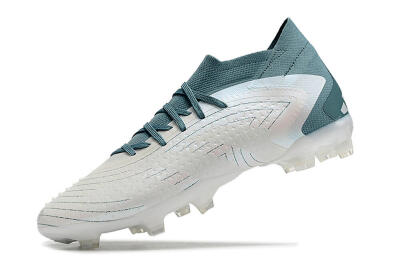 Adidas Predator Accuracy 23.1 FG Low-Tops Soccer Cleats - White/Green