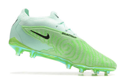 Nike Phantom GX Elite FG Low-Tops Soccer Cleats - Green/Black
