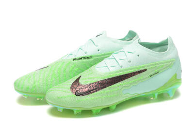 Nike Phantom GX Elite FG Low-Tops Soccer Cleats - Green/Black