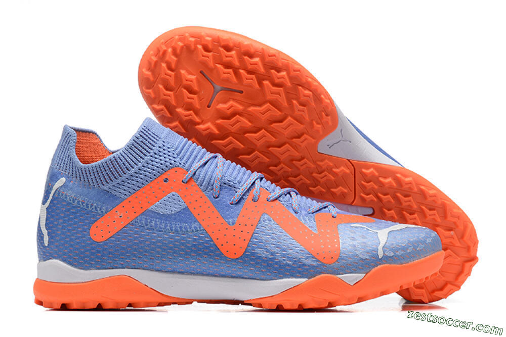 Puma Future Ultimate TF Low-Tops Soccer Shoes - Purple/Orange 0