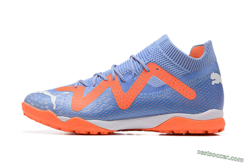 Puma Future Ultimate TF Low-Tops Soccer Shoes - Purple/Orange 2