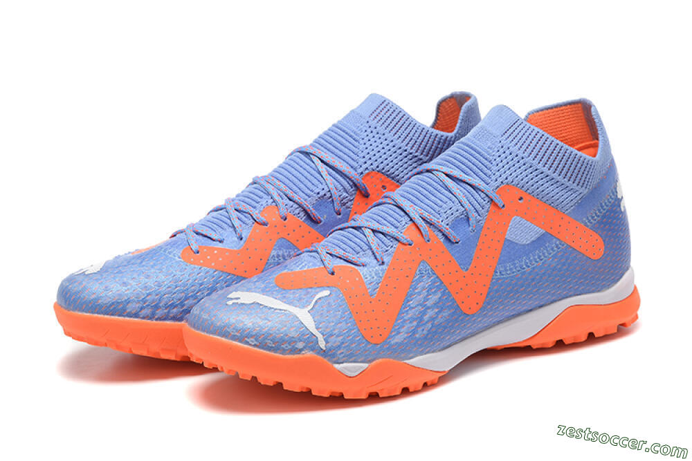 Puma Future Ultimate TF Low-Tops Soccer Shoes - Purple/Orange 5