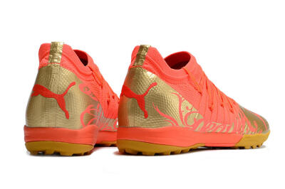 Puma Future Z 1.3 Instinct TF Low-Tops Soccer Shoes - Red/Gold
