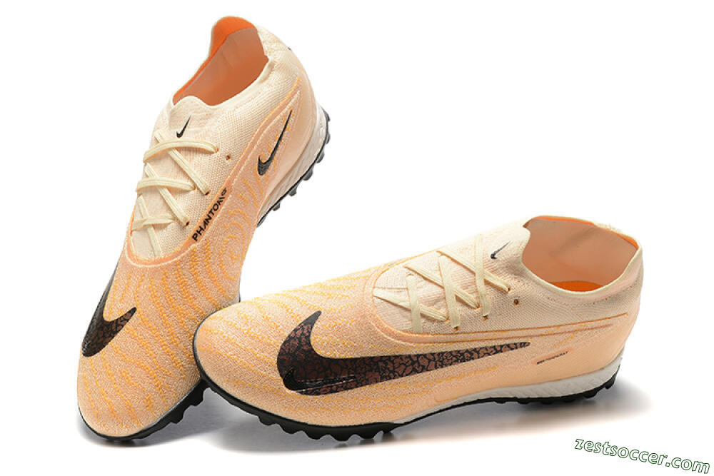 Nike Phantom GX Elite TF Low-Tops Soccer Shoes - Pink/Black 4