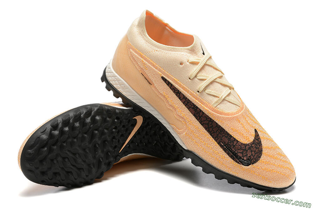 Nike Phantom GX Elite TF Low-Tops Soccer Shoes - Pink/Black 8