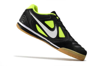 Nike SB Gato IC Low-Tops Soccer Shoes - Black/Green/White