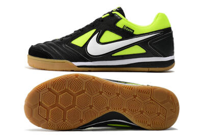 Nike SB Gato IC Low-Tops Soccer Shoes - Black/Green/White