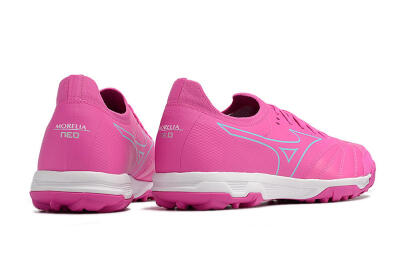 Mizuno Morelia Neo Sala β Japan TF Low-Tops Soccer Shoes - Pink/Blue