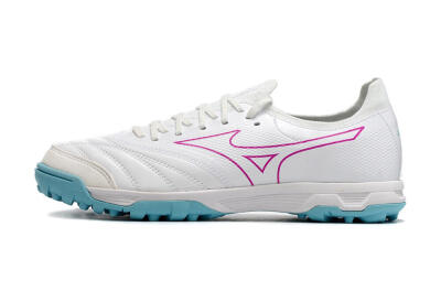 Mizuno Morelia Neo Sala β Japan TF Low-Tops Soccer Shoes - White/Blue/Red