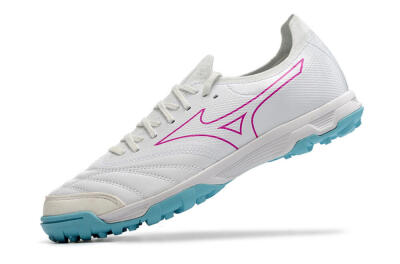 Mizuno Morelia Neo Sala β Japan TF Low-Tops Soccer Shoes - White/Blue/Red