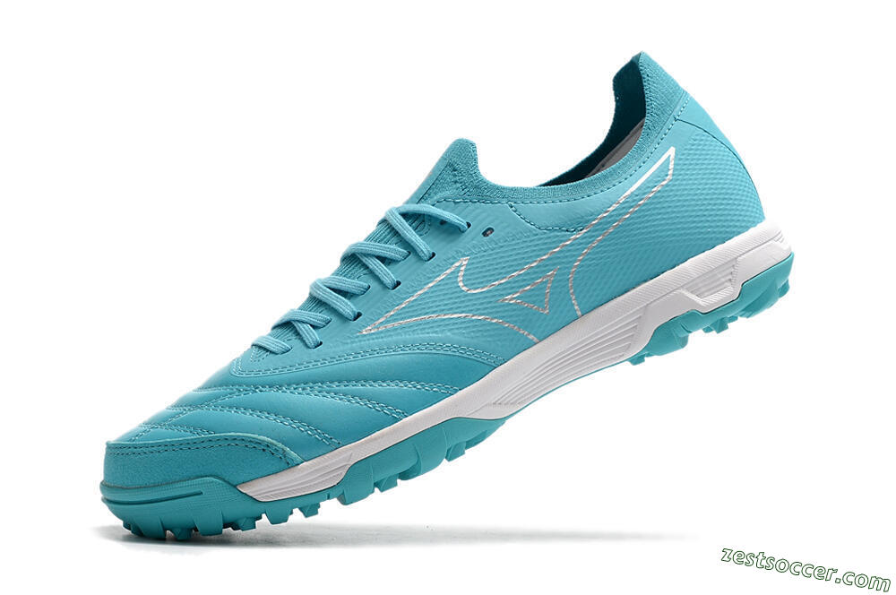 Mizuno Morelia Neo Sala β Japan TF Low-Tops Soccer Shoes - Blue/White 5