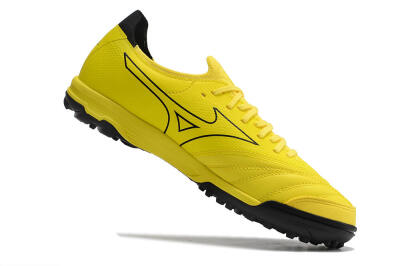 Mizuno Morelia Neo Sala β Japan TF Low-Tops Soccer Shoes - Yellow/Black