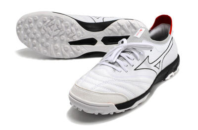 Mizuno Morelia Neo Sala β Japan TF Low-Tops Soccer Shoes - White/Black/Red