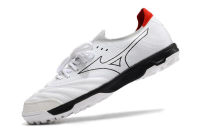 Mizuno Morelia Neo Sala β Japan TF Low-Tops Soccer Shoes - White/Black/Red