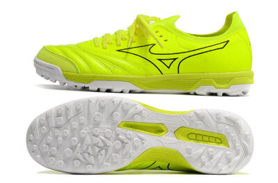 Mizuno Morelia Neo Sala β Japan TF Low-Tops Soccer Shoes - Green/Black