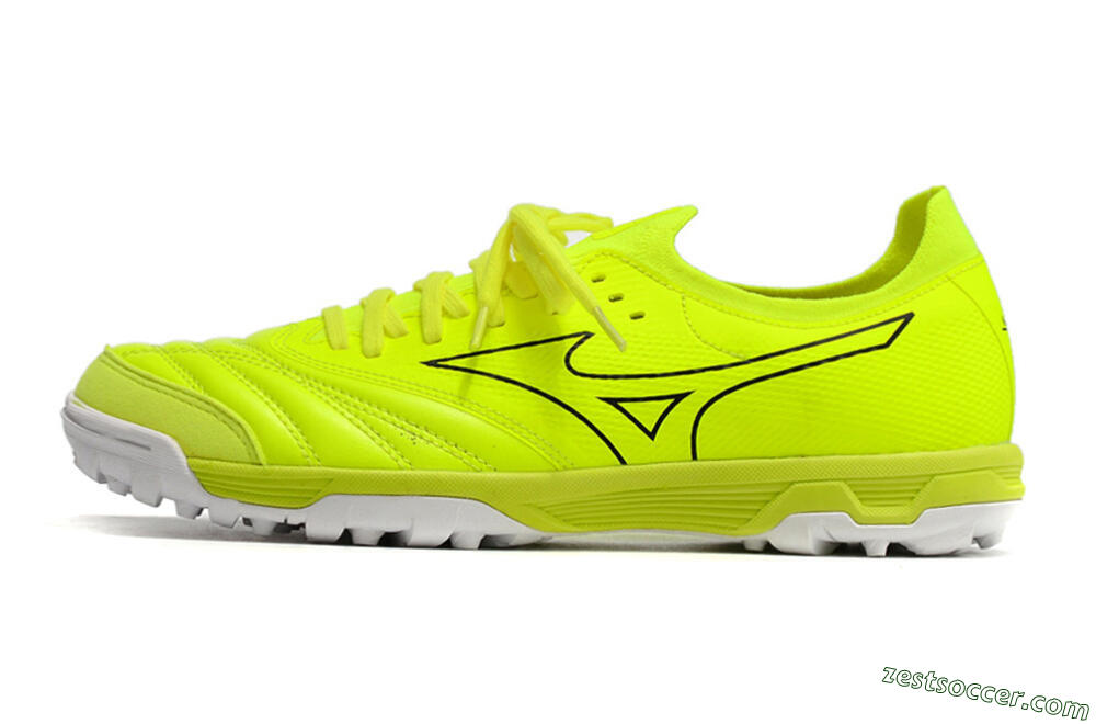 Mizuno Morelia Neo Sala β Japan TF Low-Tops Soccer Shoes - Green/Black 2