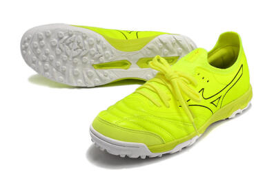 Mizuno Morelia Neo Sala β Japan TF Low-Tops Soccer Shoes - Green/Black