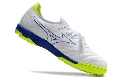 Mizuno Morelia Neo Sala β Japan TF Low-Tops Soccer Shoes - White/Blue
