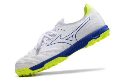 Mizuno Morelia Neo Sala β Japan TF Low-Tops Soccer Shoes - White/Blue