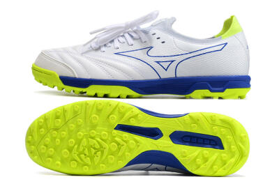 Mizuno Morelia Neo Sala β Japan TF Low-Tops Soccer Shoes - White/Blue