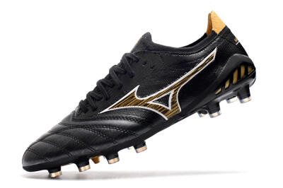 Mizuno Morelia Neo 3 Japan FG Low-Tops Soccer Cleats - Black/Yellow