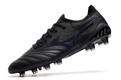 Mizuno Morelia Neo 3 Japan FG Low-Tops Soccer Cleats - Black/Blue