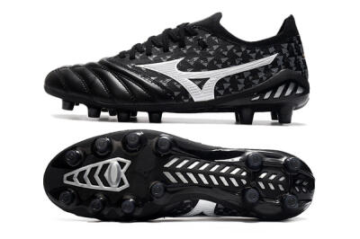 Mizuno Morelia Neo 3 Japan FG Low-Tops Soccer Cleats - Black/White