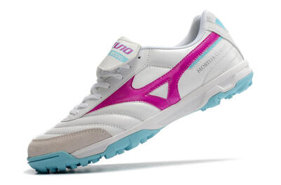 Mizuno Morelia Sala Classic TF Low-Tops Soccer Shoes - White/Red/Blue