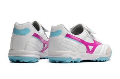 Mizuno Morelia Sala Classic TF Low-Tops Soccer Shoes - White/Red/Blue
