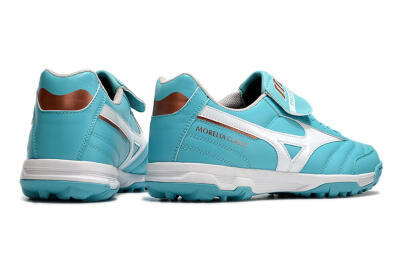 Mizuno Morelia Sala Classic TF Low-Tops Soccer Shoes - Blue/White