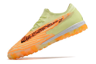 Nike React Phantom GX Pro TF Low-Tops Soccer Shoes - Orange/Green