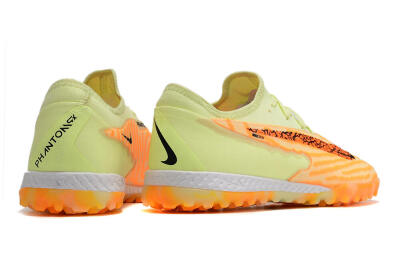 Nike React Phantom GX Pro TF Low-Tops Soccer Shoes - Orange/Green
