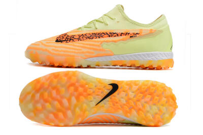 Nike React Phantom GX Pro TF Low-Tops Soccer Shoes - Orange/Green