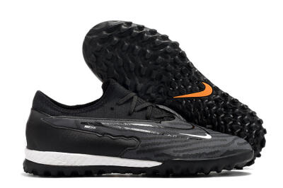 Nike React Phantom GX Pro TF Low-Tops Soccer Shoes - Black/White