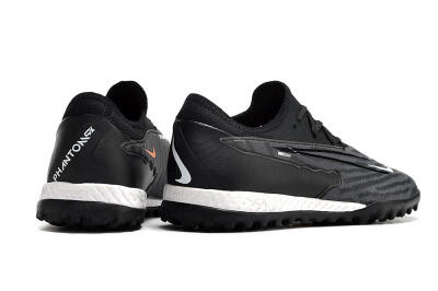 Nike React Phantom GX Pro TF Low-Tops Soccer Shoes - Black/White