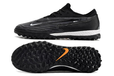 Nike React Phantom GX Pro TF Low-Tops Soccer Shoes - Black/White
