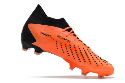 Adidas Predator Accuracy.1 FG High-Tops Soccer Cleats - Orange/Black