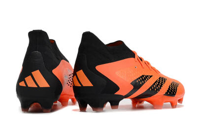 Adidas Predator Accuracy.1 FG High-Tops Soccer Cleats - Orange/Black