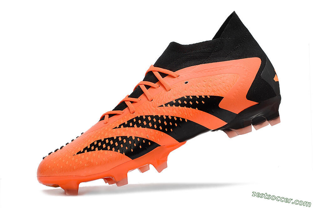 Adidas Predator Accuracy.1 FG High-Tops Soccer Cleats - Orange/Black 6