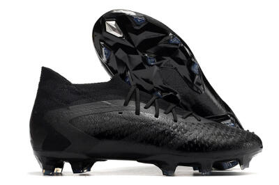 Adidas Predator Accuracy.1 FG Low-Tops Soccer Cleats - Black/Black