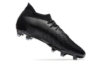 Adidas Predator Accuracy.1 FG Low-Tops Soccer Cleats - Black/Black
