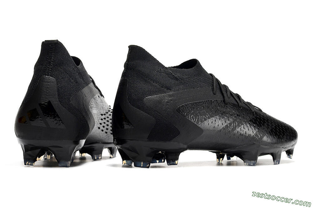 Adidas Predator Accuracy.1 FG Low-Tops Soccer Cleats - Black/Black 6