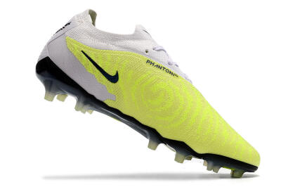 Nike Phantom GX Elite FG Low-Tops Soccer Cleats - White/Green/Black