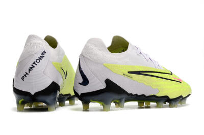 Nike Phantom GX Elite FG Low-Tops Soccer Cleats - White/Green/Black