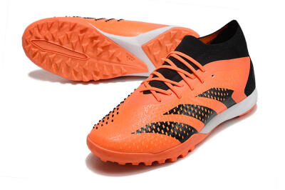 Adidas Predator Accuracy.1 TF High-Tops Soccer Cleats - Orange/Black