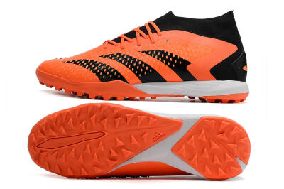 Adidas Predator Accuracy.1 TF High-Tops Soccer Cleats - Orange/Black