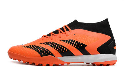 Adidas Predator Accuracy.1 TF High-Tops Soccer Cleats - Orange/Black