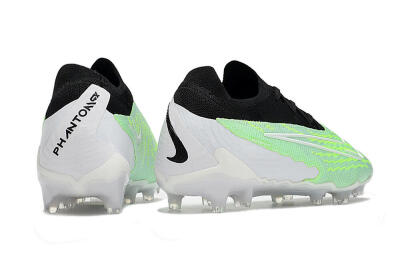 Nike Phantom GX Elite FG Low-Tops Soccer Cleats - White/Green/Black