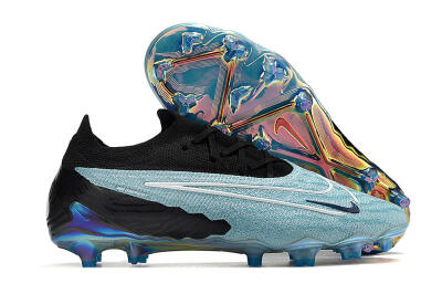 Nike Phantom GX Elite FG Low-Tops Soccer Cleats - Blue/Black