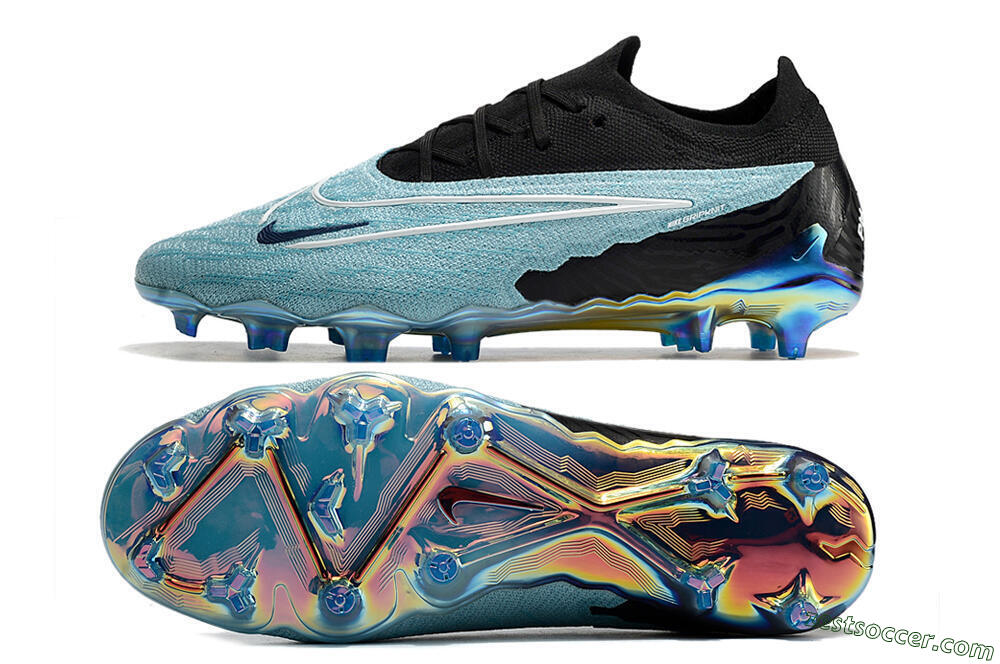 Nike Phantom GX Elite FG Low-Tops Soccer Cleats - Blue/Black 1